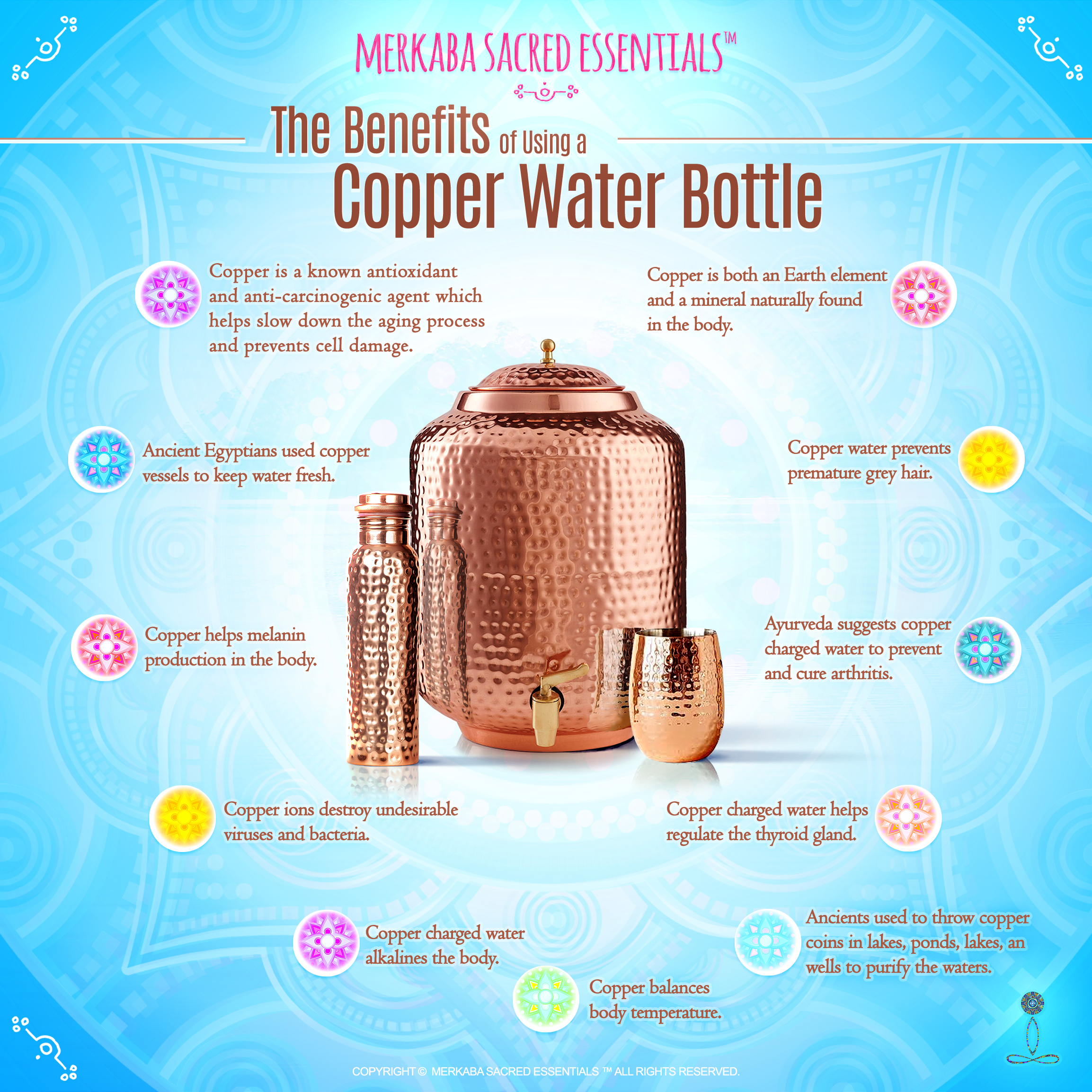 Copper Water Bottle Benefits